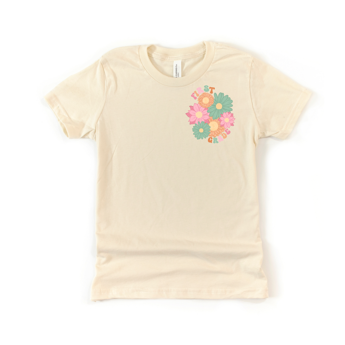 1st Grade Retro Floral