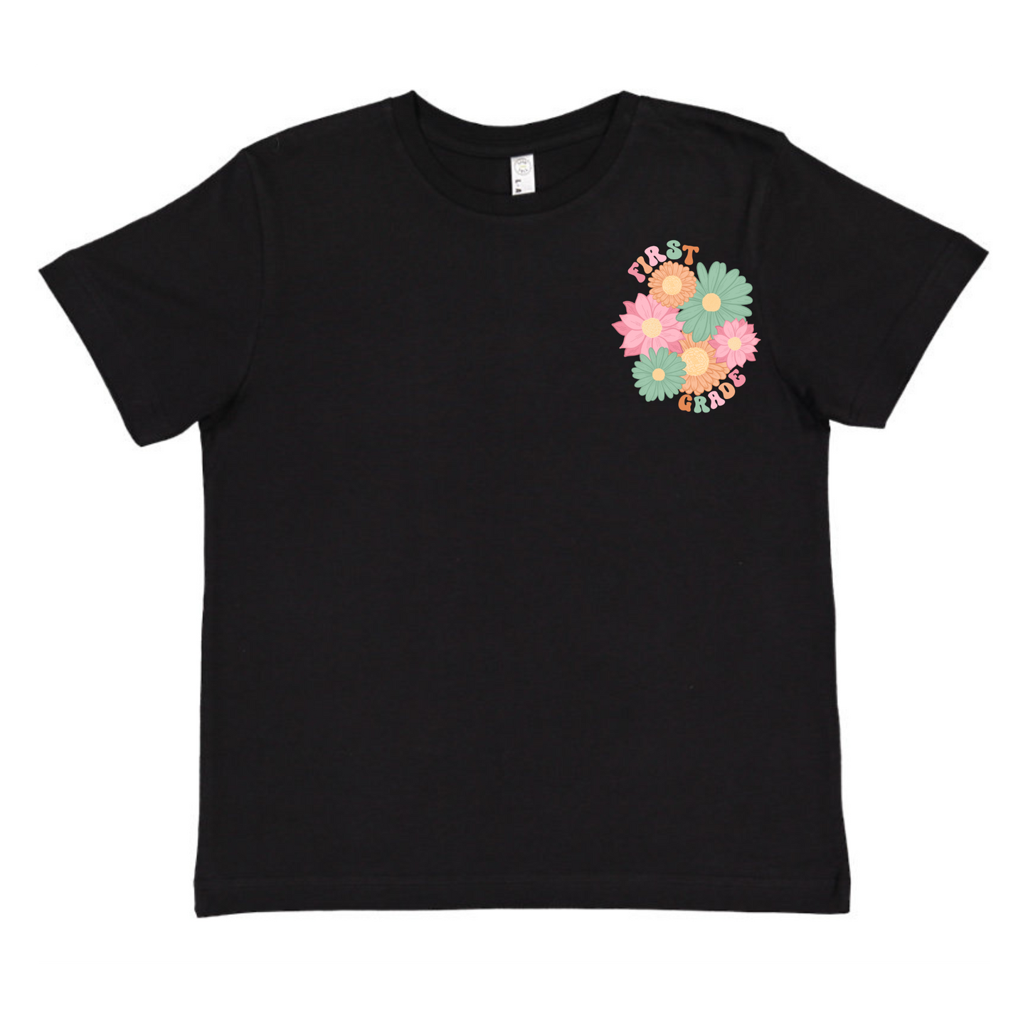 1st Grade Retro Floral