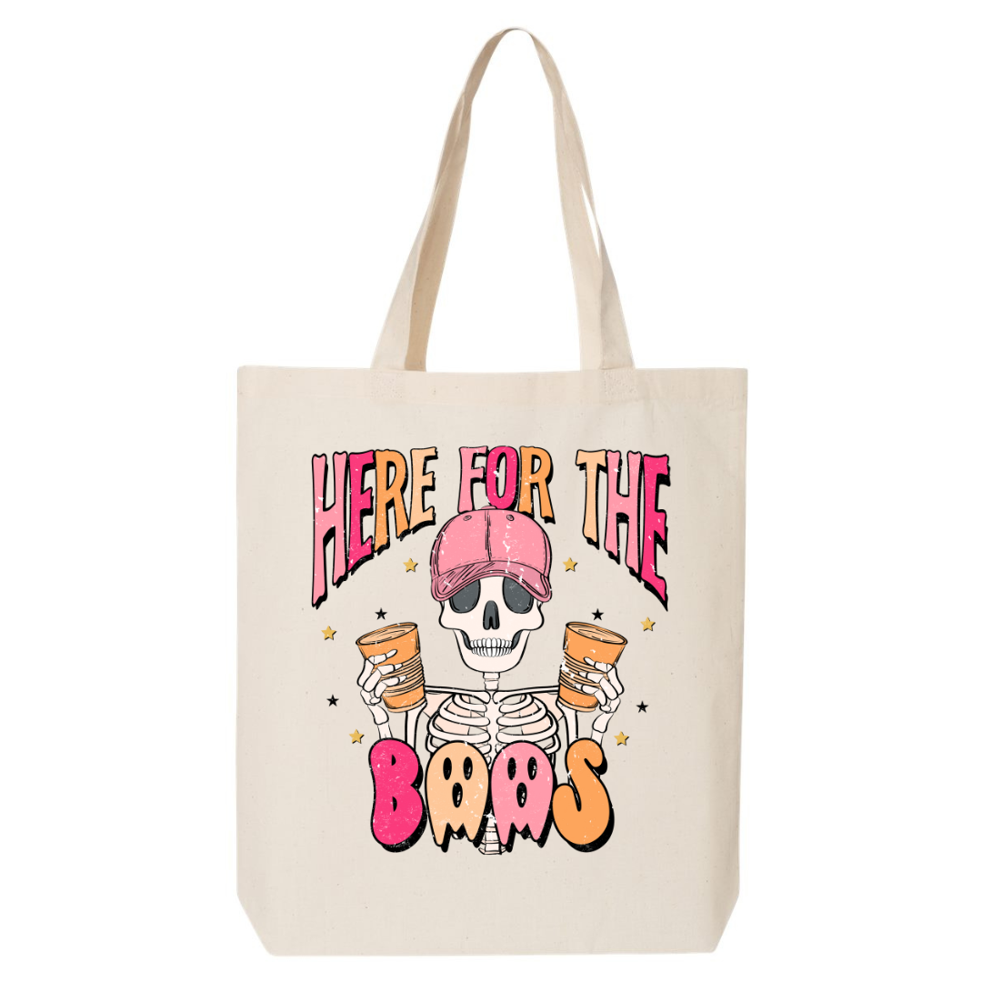 Here For The Boos - Pink
