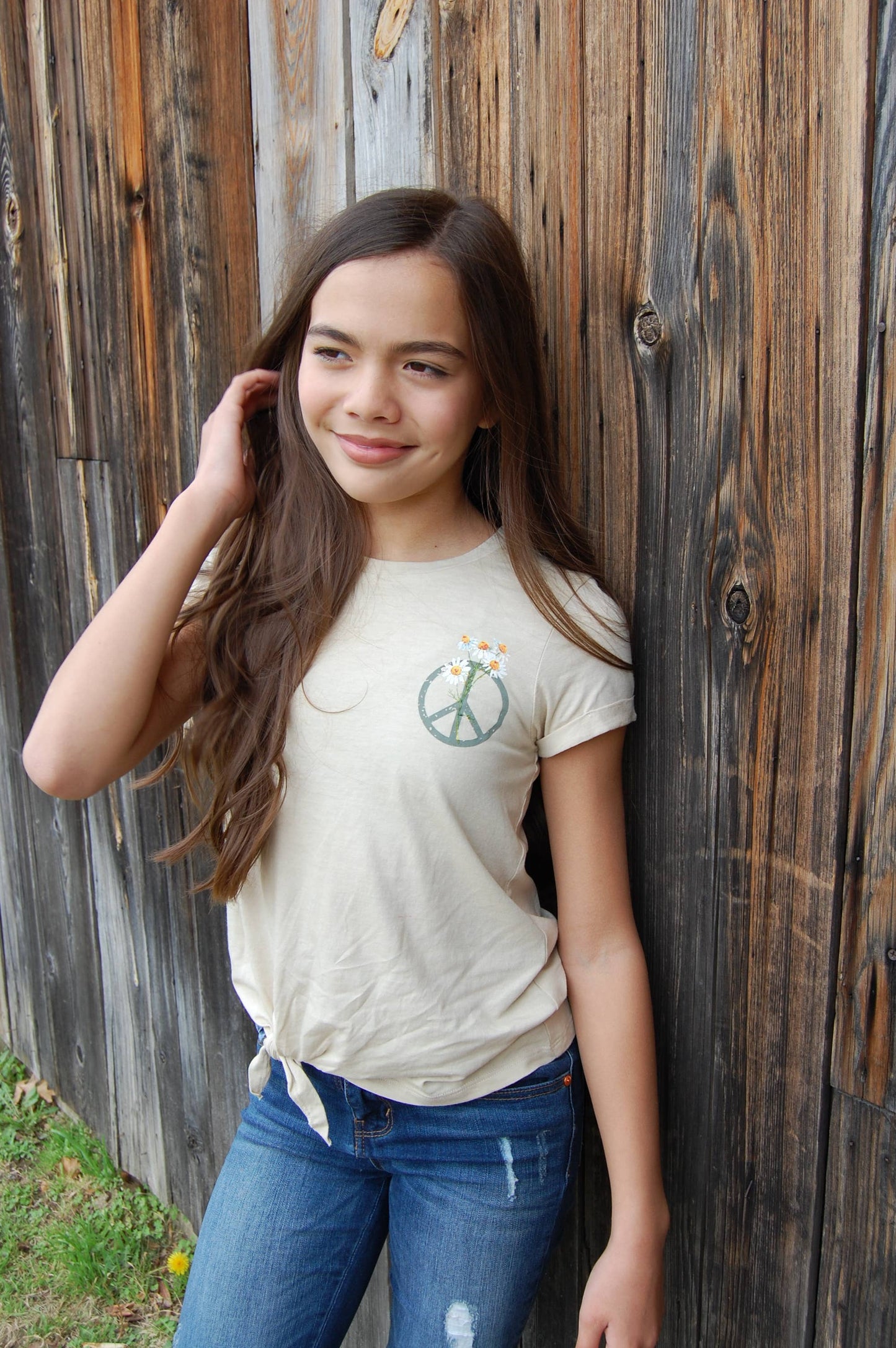 Floral Peace Tee