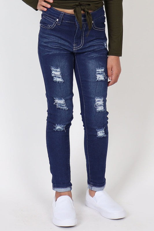 Tween - Distressed Denim
