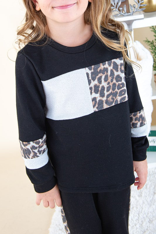 Cheetah Block Sweatshirt