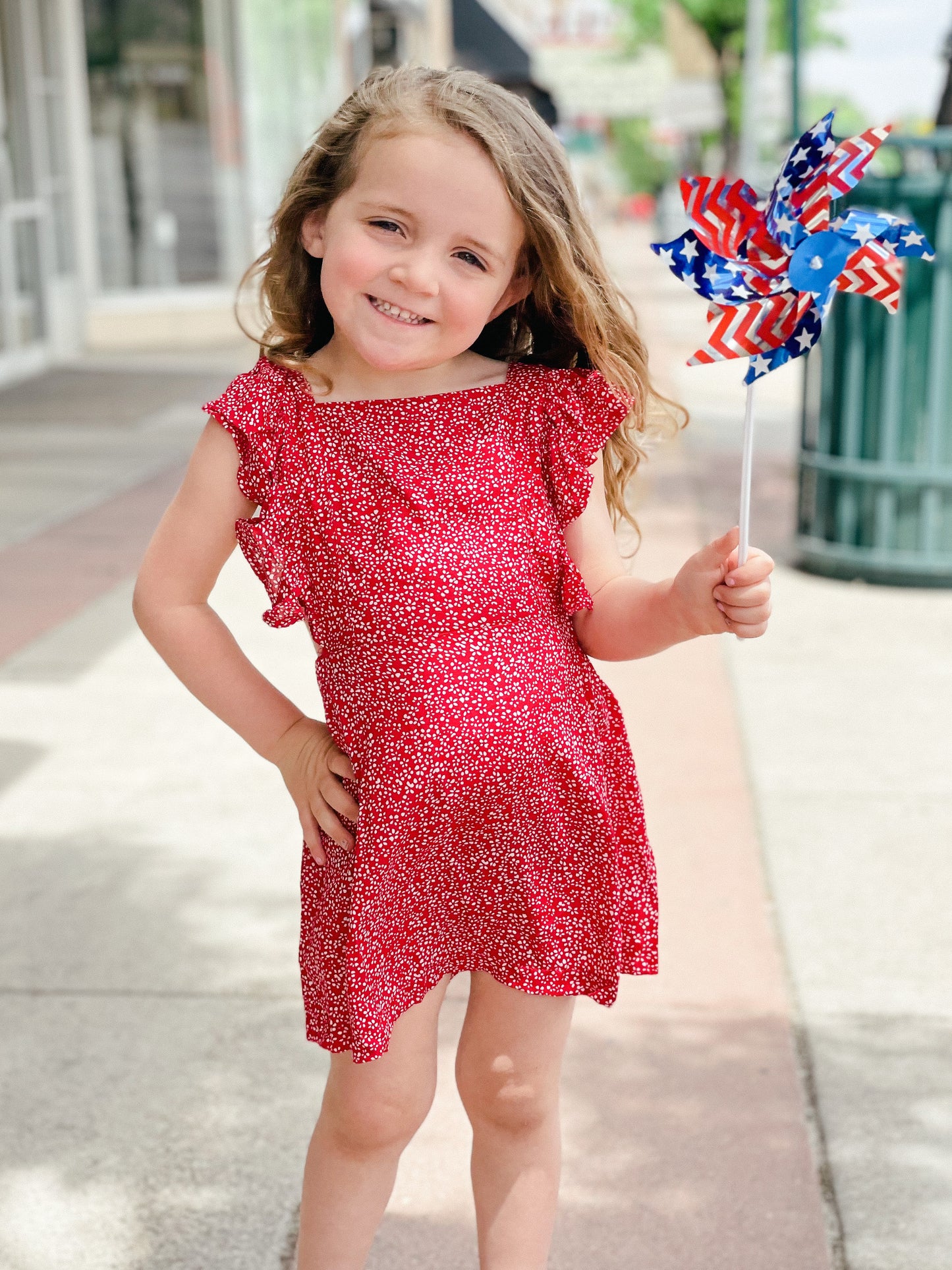 Rosie Ruffle Back Dress
