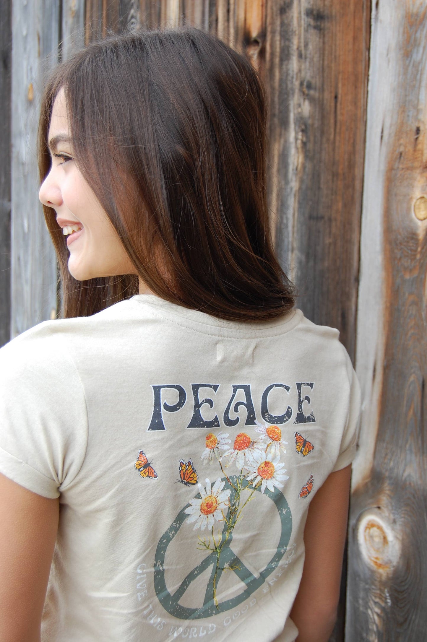 Floral Peace Tee
