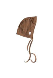 Organic Cotton Ribbed Bonnet