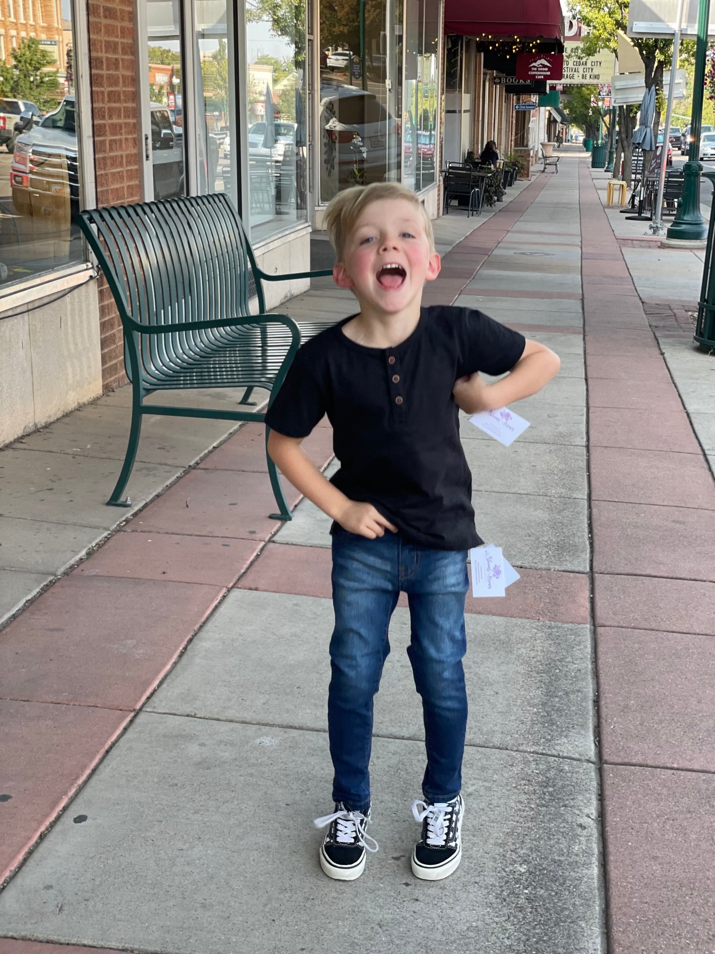 Boys Skinny Jeans - Dark Wash
