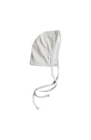Organic Cotton Ribbed Bonnet