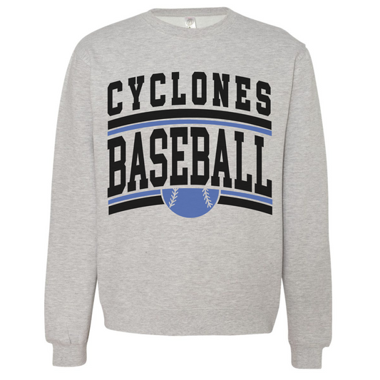 Cyclones Baseball Crewneck