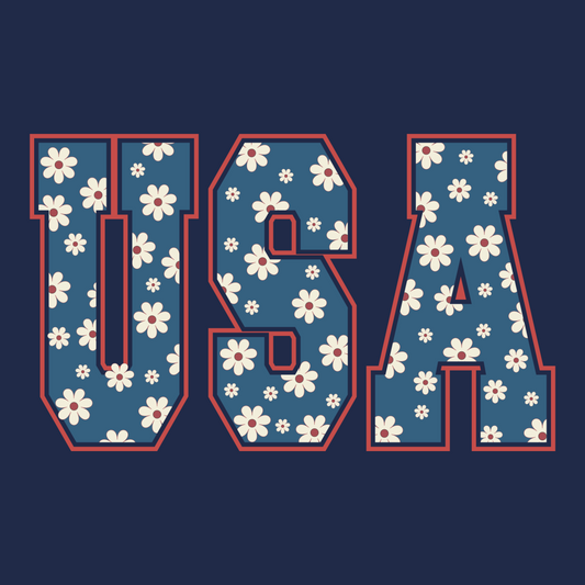 Ditsy Floral USA Tee