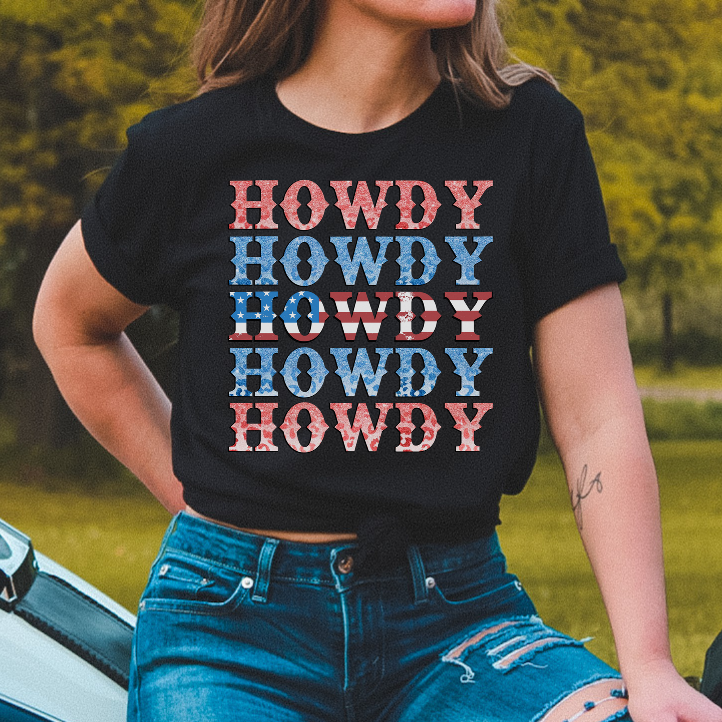 American Howdy Tee