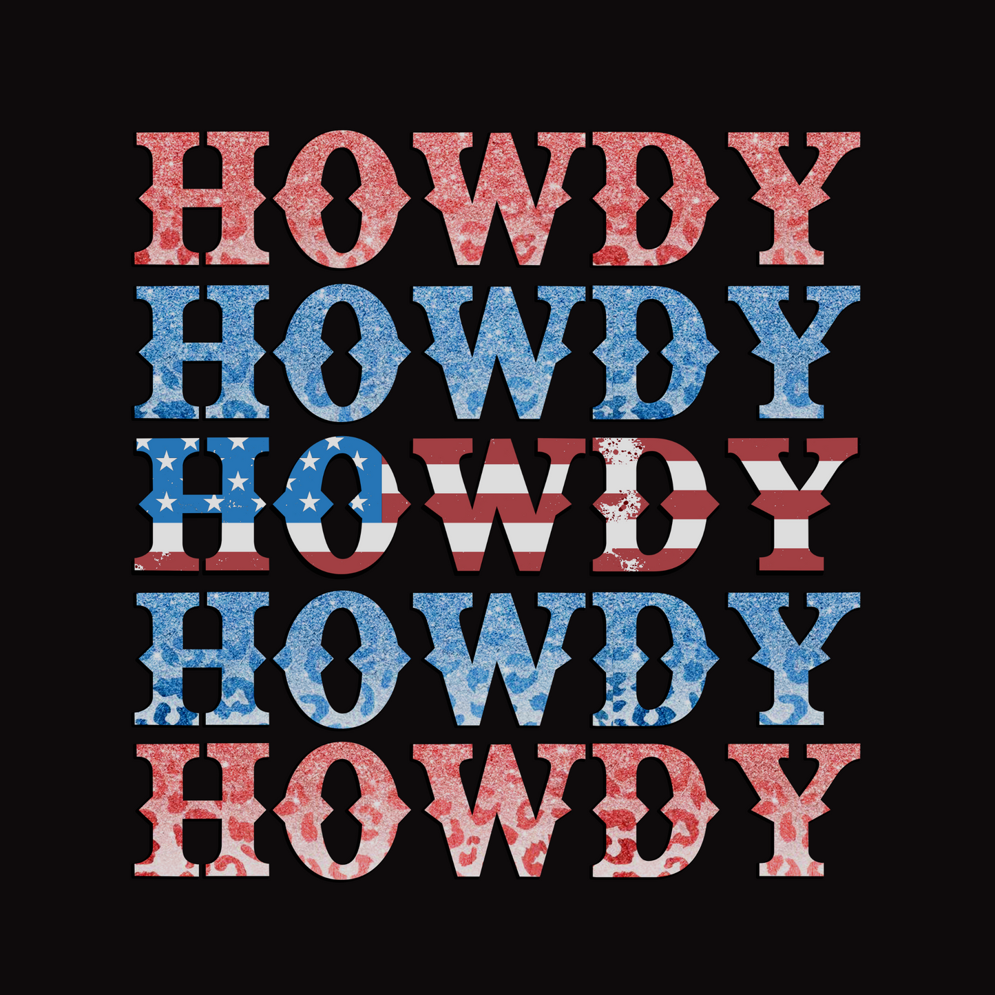 American Howdy Tee