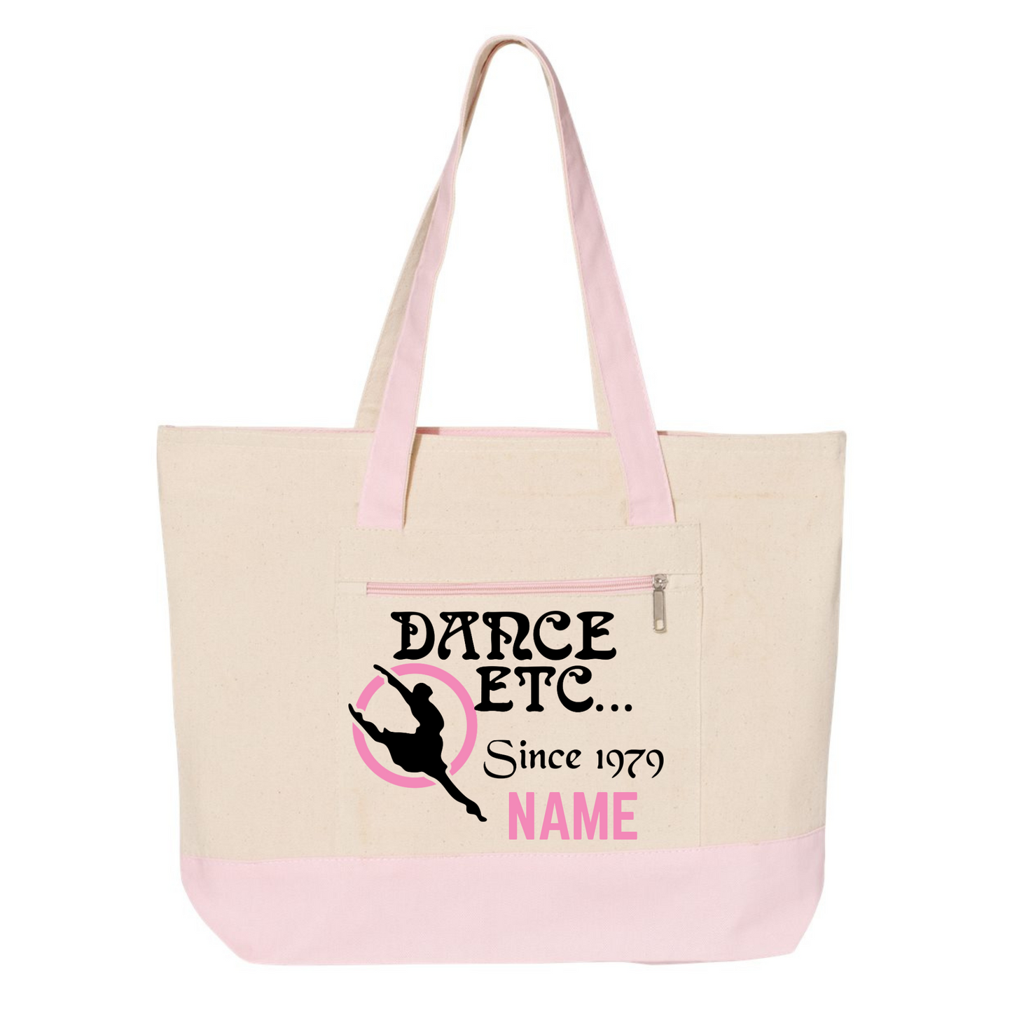 Dance Etc. Canvas Tote