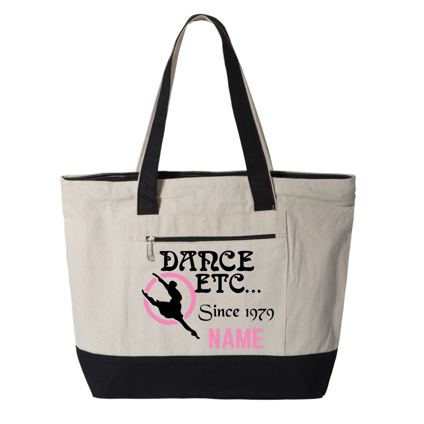 Dance Etc. Canvas Tote