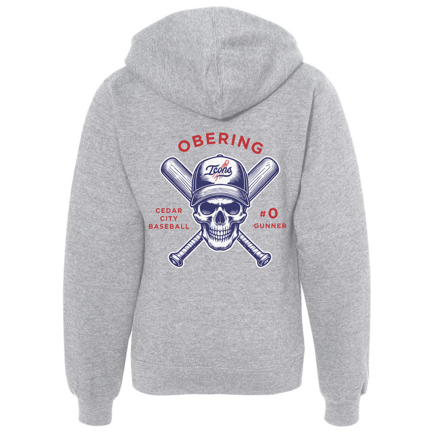 Youth Americana Skull Hoodie