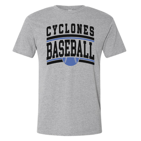 Cyclones Baseball Tee