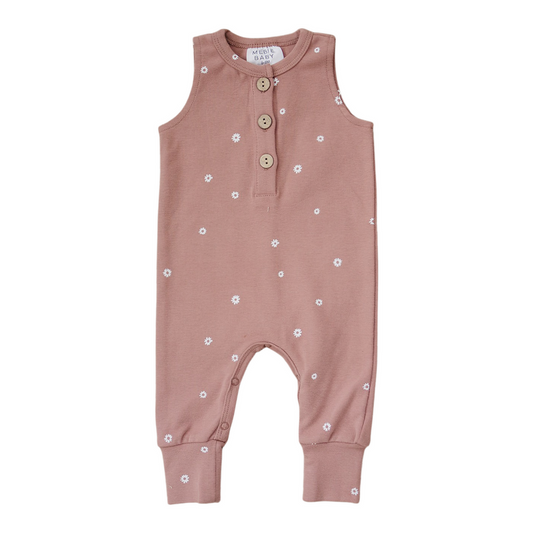 Blush Daisy Romper
