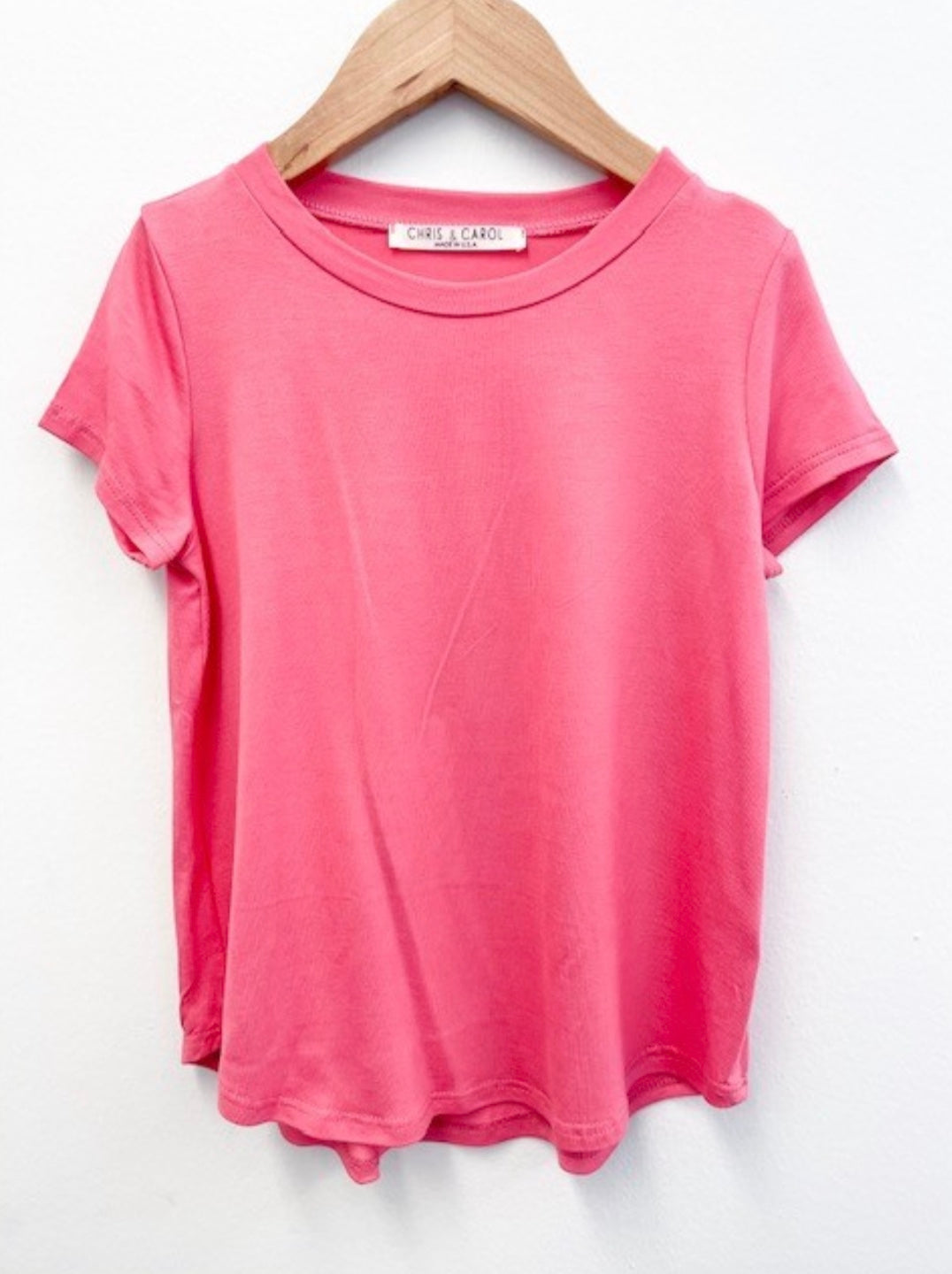The Butter Tee - Raspberry Pink